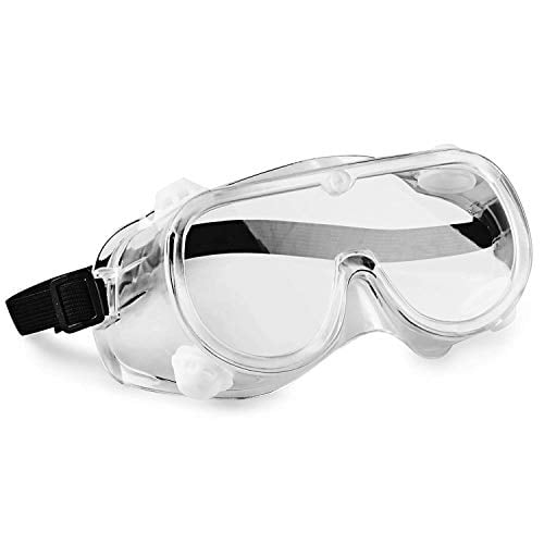 Transparent Vented Safety Goggles Eye Protection Protective Glasses D2Y2 